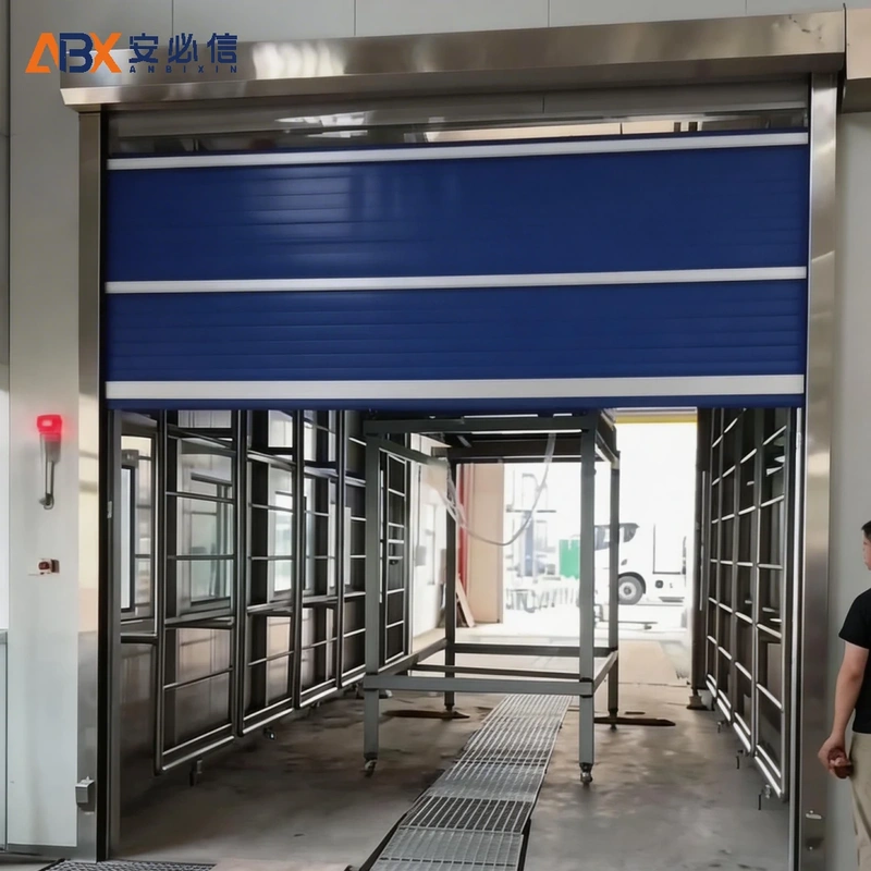 石家庄市软帘快速门